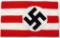 German WWII NSDAP Political Leader Swastika Arm Band