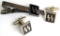 Pair of German WWII Waffen SS Officer Cuff Links and Tie Bar