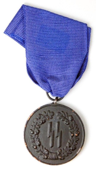 German WWII Waffen SS 4-Year Long Service Decoration