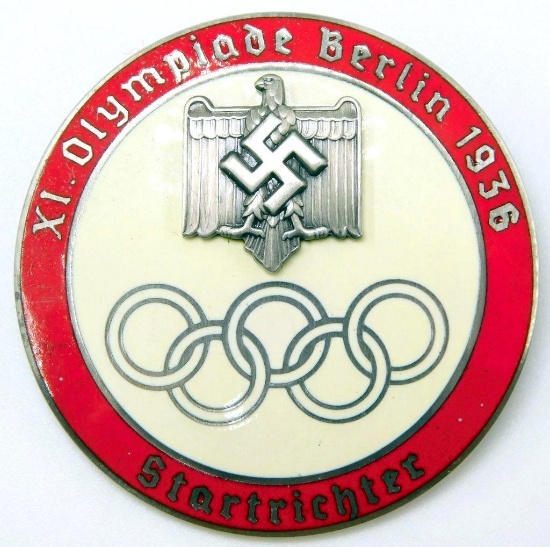 1936 Berlin Summer Olympics Starter Sports Badge