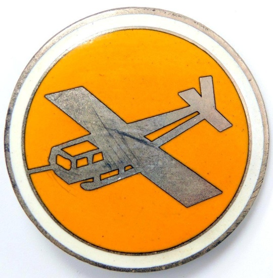 US WWII Army Airborne Glider Corps Overseas Cap Insignia