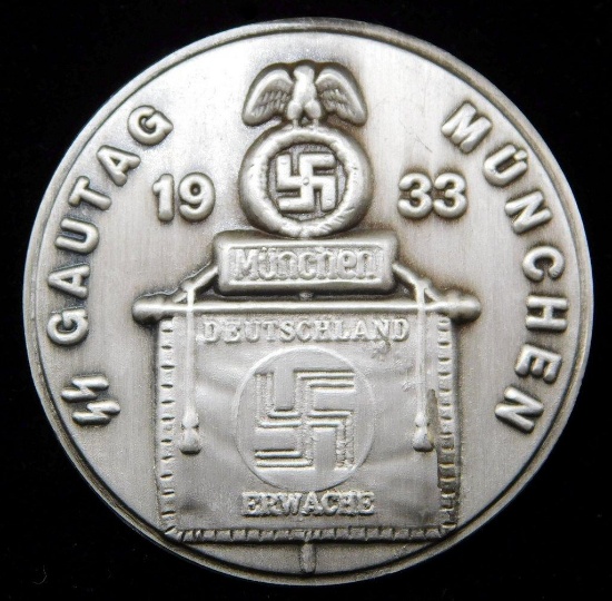 Waffen SS 1933 Gautag Munchen Badge