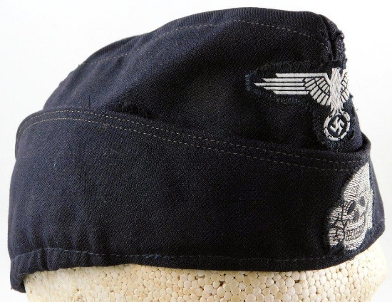German WWII Panzer SS Enlisted Mans Overseas Cap