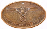 Waffen SS Criminal Danzig Identification Disc
