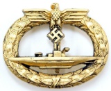 Naval Kriegsmarine U-Boat Submarine Badge