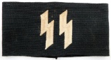 German WWII Waffen SS Runic Arm Band