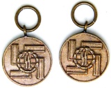Waffen SS Miniature 8-Year Long Service Awards