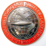 German WWII Zeppelin Air Ship Lakehurst Tokio LA Badge