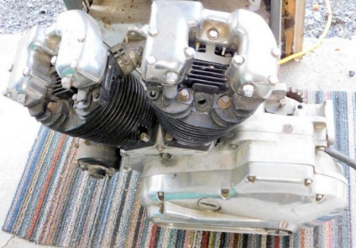 Harley-Davidson Ironhead Sportster Overhead-Valve V-Twin Engine