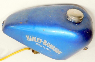 Harley Davidson Older Motorcyle Gas Tanks, (2)