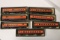 7 piece Tenshoda Stream Line passenger cars - 402 coach - 402 coach - obser