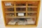 10 drawer cabinet: pantograph, roof screws, hitches, misc