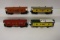 4 custom rail cars - Safety cars 6879 - 829 - 0679 - 11098