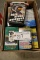 Box of VHS tapes