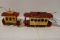 2 custom David King cabooses