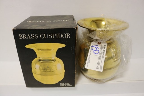 Brass cuspidor
