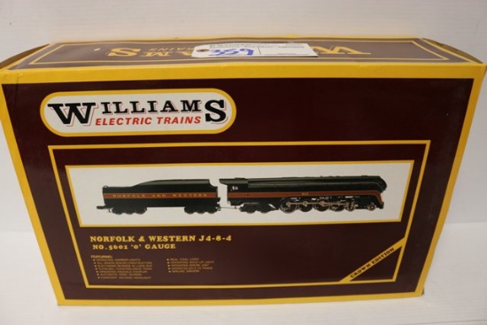 Williams Norfolk & Western J 4-8-4 5601 locomotive & tender