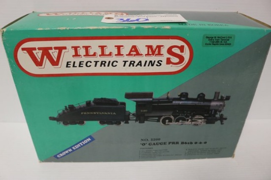 Williams PRR 0-6-0 B6SB 5200 o gauge