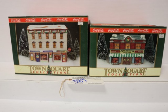 2 Coke town square collectible buildings