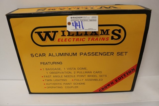 Williams Southern Pacific Daylight Aluminum car set - 2612