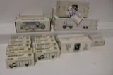 Large box of Ertl farm die cast toys