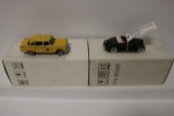 2 Franklin Mint die cast cars