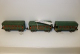 Lionel set of 3 1926/27 - 607, 607, 608 cars - 1926-26 prewar