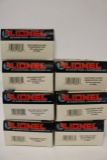 7 Lionel cars - O & O27 gauge - 6-16039 - 035 - 036 - 037 - 038 - 034 - 024