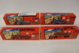 4 Lionel Corgi in boxes: Mack B 52302 - 2) GM5301 Fish Bowl Bus 54302 & 1)