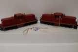 2 Lionel 627 switchers - 1956-57 - O27