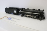 Lionel 8628 smoking locomotive with MKT tender