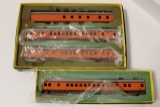 Nickel Plate Hiawatha coach & Hiawatha set passenger cars - HO scale