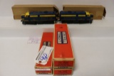 Lionel Santa Fe 204P & 204 non powered locomotives with 2) 2432 illuminated