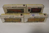 Atlas O Gauge custom painted cars - 4 cars