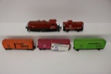 Lionel Coke train set - cars only no track or box - 5 piece set