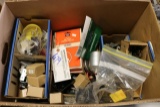 Large box with trux and parts