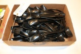 Large qty plastic topping spoons