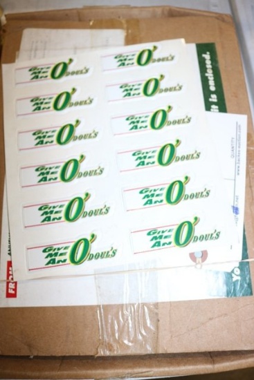 O'Doul's stickers