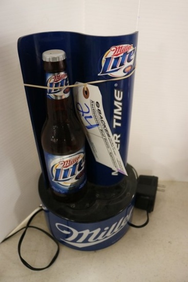 Miller Lite MGD bottle light