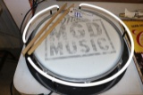 Miller MGD Music drum style neon light