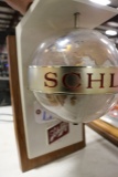 Schlitz hanging globe - cracked casing