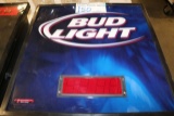 Bud Light lighted clock