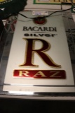 Bacardi Silver Raz mirror