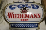 Wiedemann Lighted beer sign
