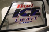 Bud Ice lighted mirror