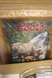 Coors Grizzly bear mirror