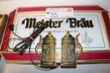 Meister Brau lighted sign