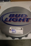 Bud Light plastic bottle cap display