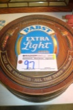 Pabst Extra Light keg end display