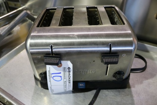 Waring 4 slice toaster - cord cut on end